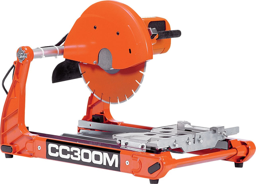 Baldor 84807  ~  CC300M, 2 HP Baldor Electric Powered Masonry Saw with 14 Inch Blade Guard - Targa Tools