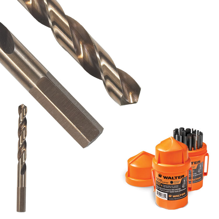 WALTER 01A010 5/32 SST Jobber Qck Shank