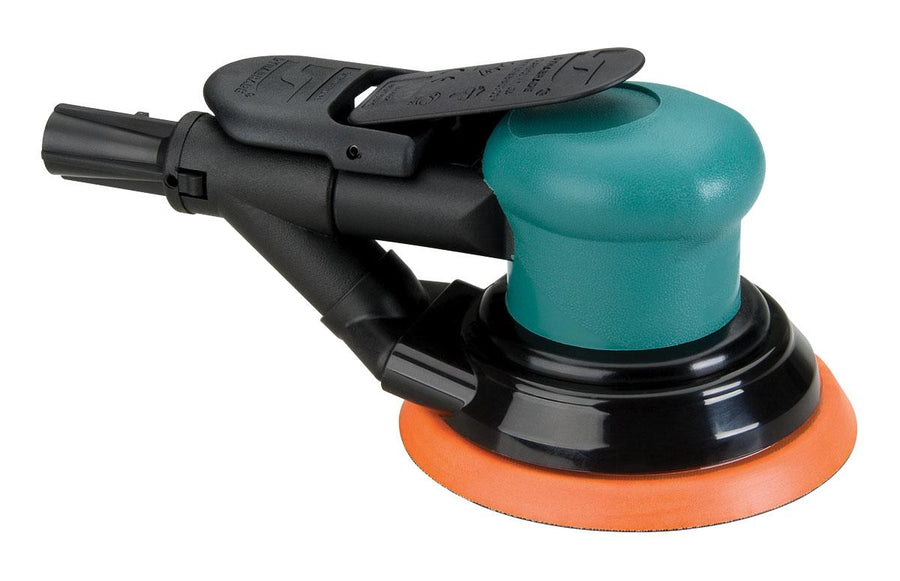 Orbital Sanders Dynabrade 59038 5 Pneumatic Random Orbit Sander Self-Generating Vacuum 3/32 12000 Rpm